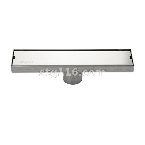 Трап нерж. (30034) 500*68 мм, нерж сталь, линейный, вертикальный, крышка литая сух.затв