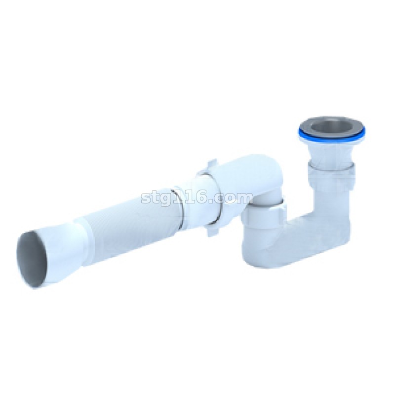 Сифон для душевого поддона 90*40 h53 с гофрой 40*50 E355VAL