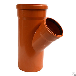 Тройник кан. НАРУЖНЫЙ 160 х 110/45*