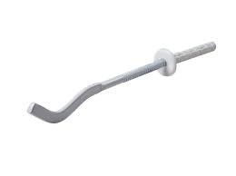 Кронштейн настенный д/алюм. рад. анкерный с дюбелем 7,0 х 250 мм