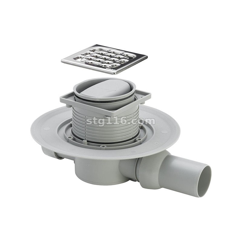 Трап кан. горизонтальный VIEGA DN 50 мод. 4936,3 с сухим затвором с изол. фланцем